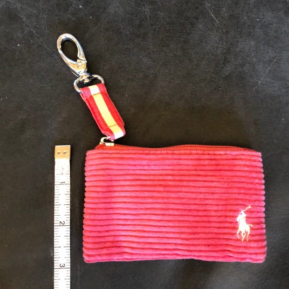 Ralph Lauren zip wallet with clip NWOT - Picture 4 of 7